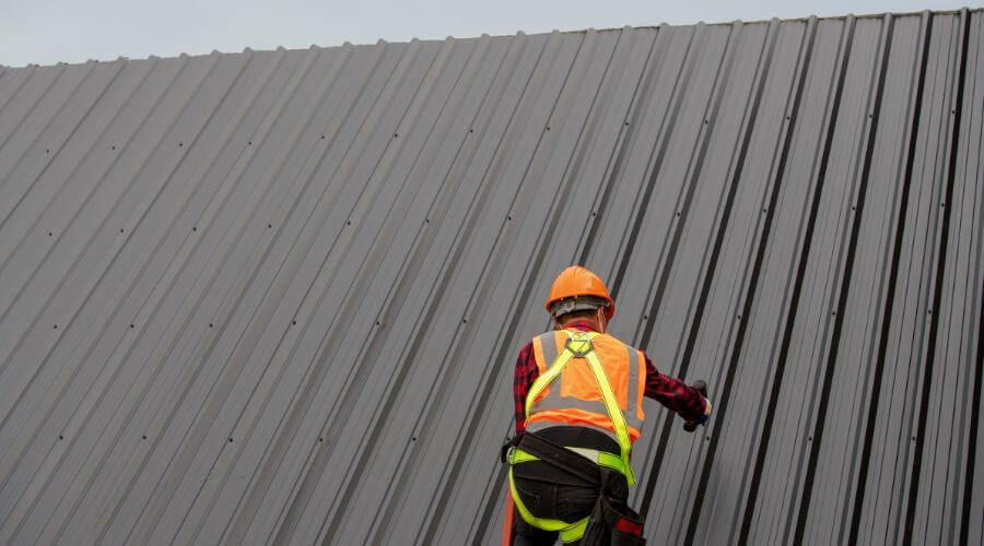 Professional metal roof installation services in Enderlin, ND